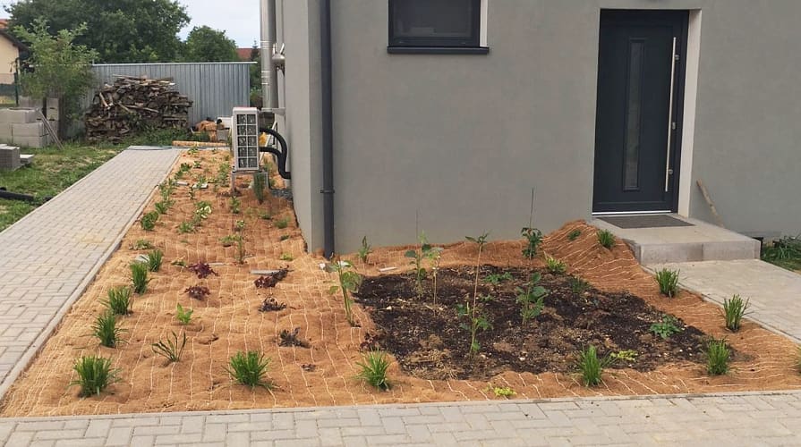 Mulcsozó geomatracok