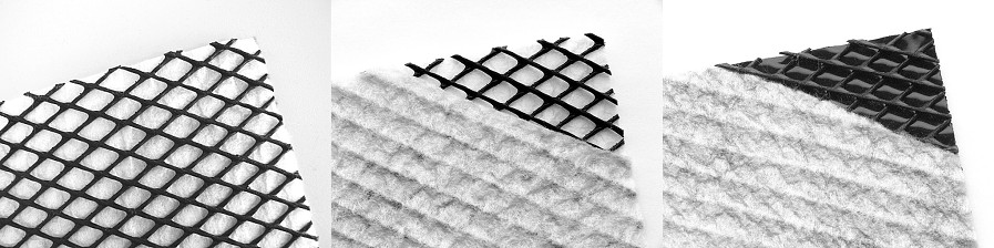 További geoszintetikumok: drén geokompozitok