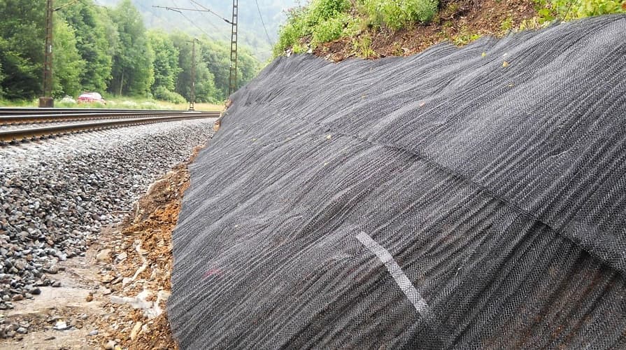 A geomatrac helytelen fektetési módja